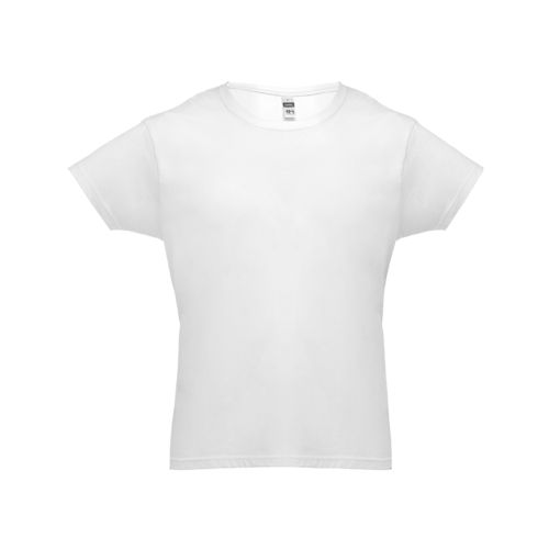 Weisses Damen-T-Shirt in taillierter Form