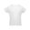 Weisses Damen-T-Shirt in taillierter Form
